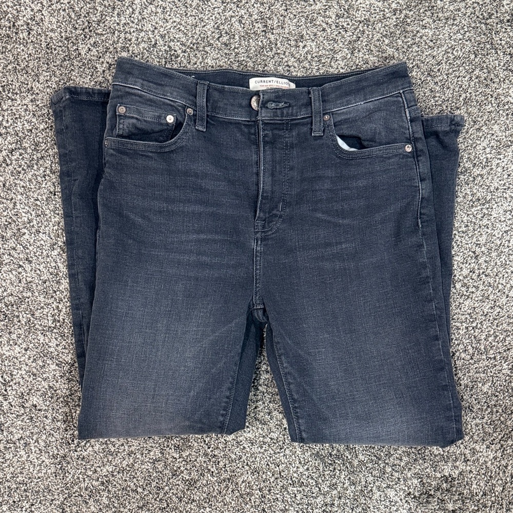 Current/Elliott Women's Jeans - Graphite color